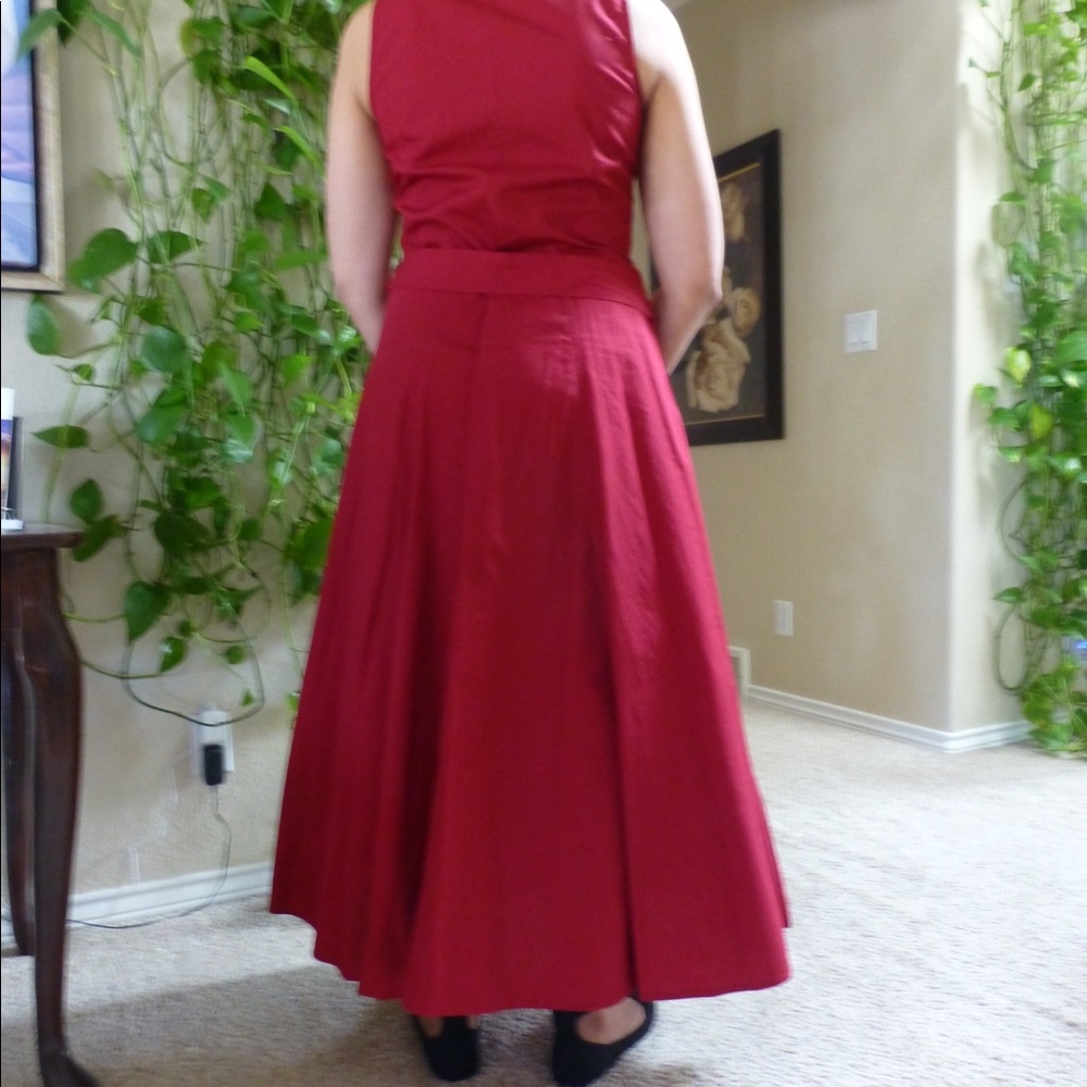 New York News Red Dress